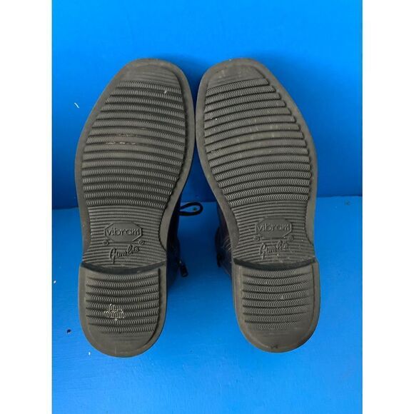 MINT SANTONI EVEREST HIKING BOOT US 8.5  D DERBY BURNISHED NAVY ZIPPER - Picture 8 of 8